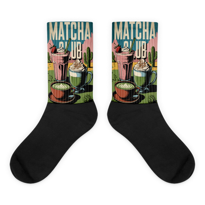 TL Matcha Club Socks|vintage|