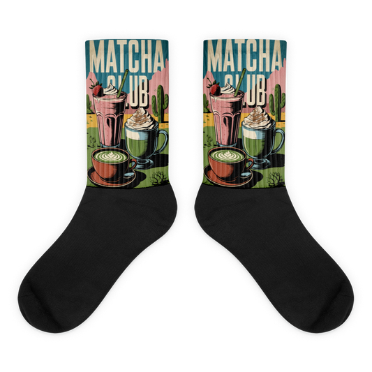 TL Matcha Club Socks|vintage|