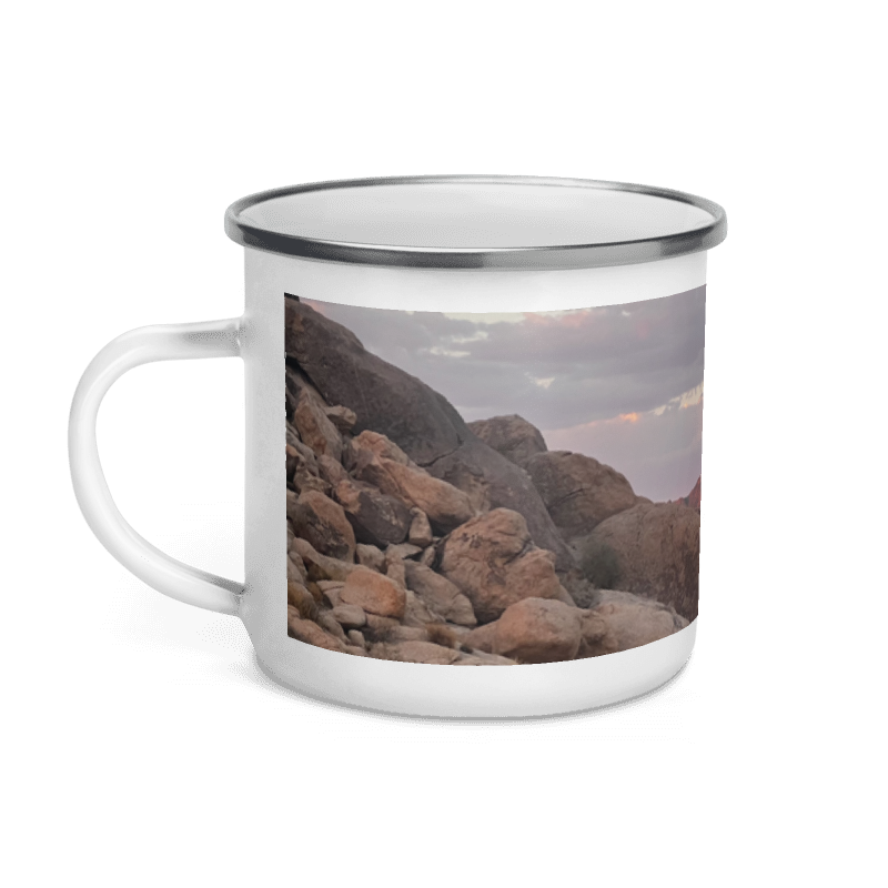 Mojave Desert Enamel Mug|12 oz|Moment|mug