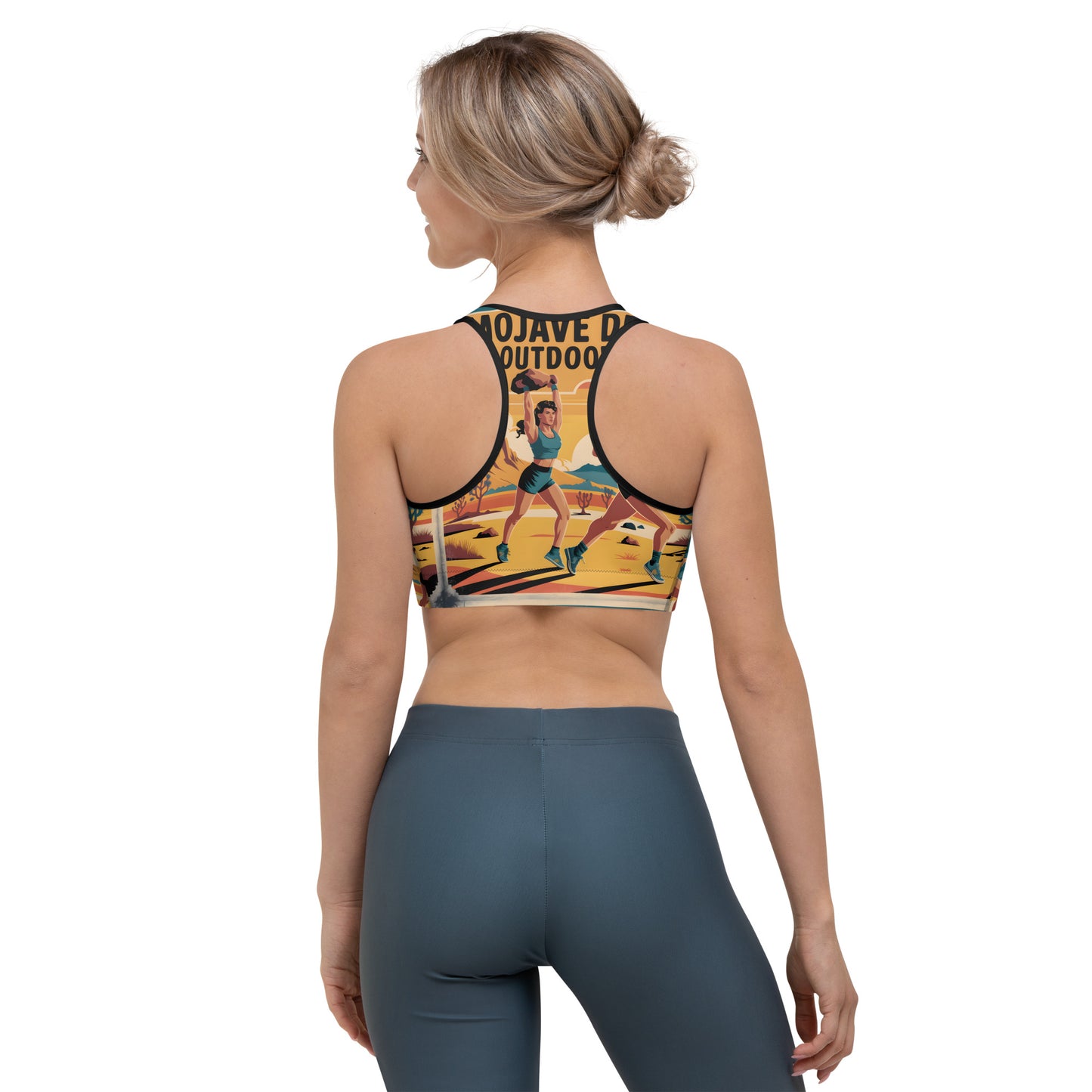 TL Mojave Desert Out door GYM Sports bra