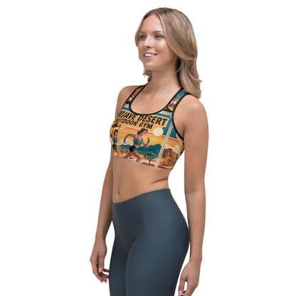 TL Mojave Desert Out door GYM Sports bra