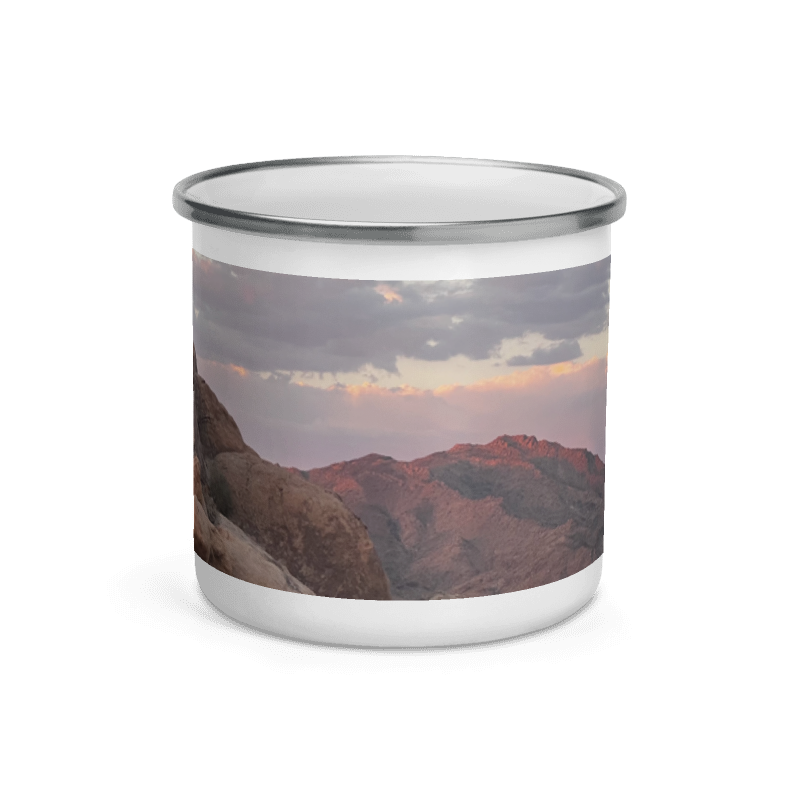 Mojave Desert Enamel Mug|12 oz|Moment|mug