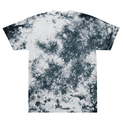 Matcha Moment Oversized Tie-Dye T-Shirt