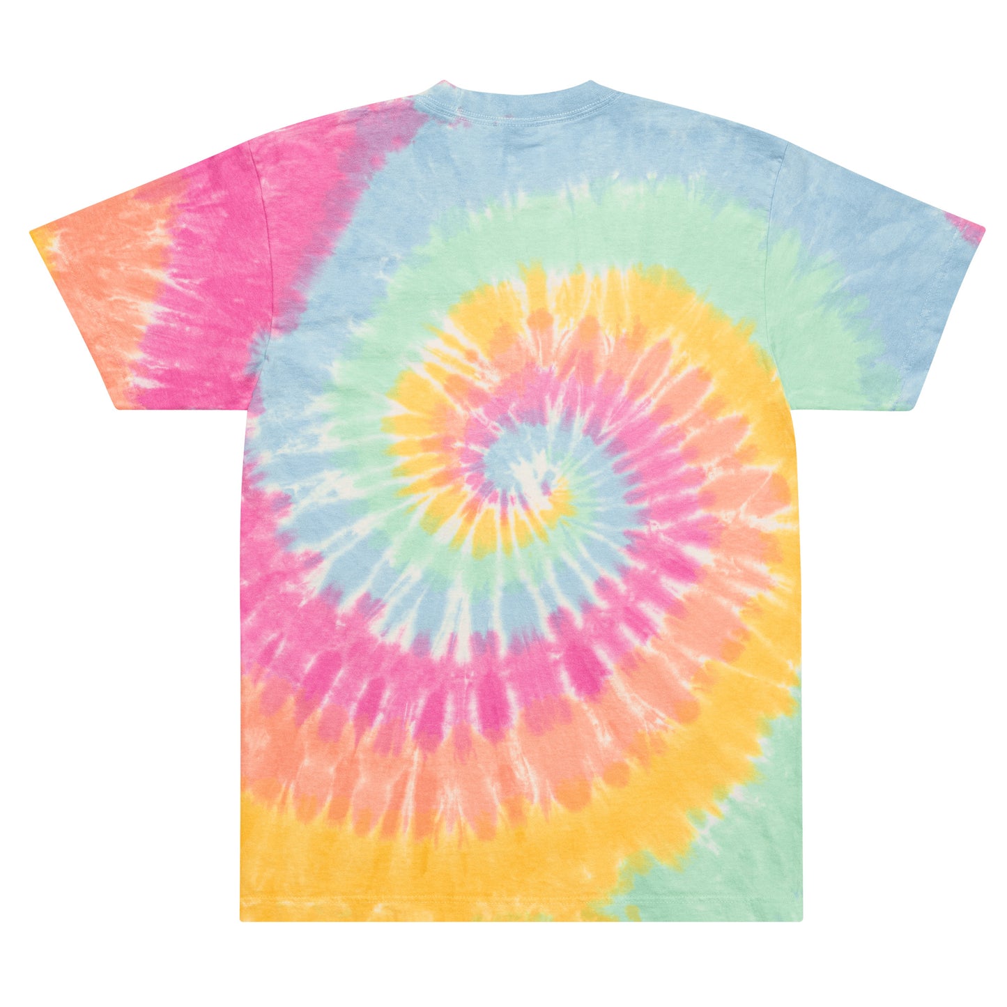 Matcha Moment Oversized Tie-Dye T-Shirt